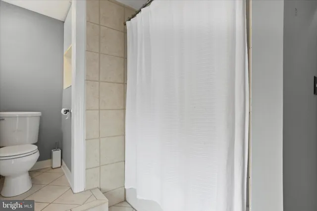 a view of a storage room with furniture