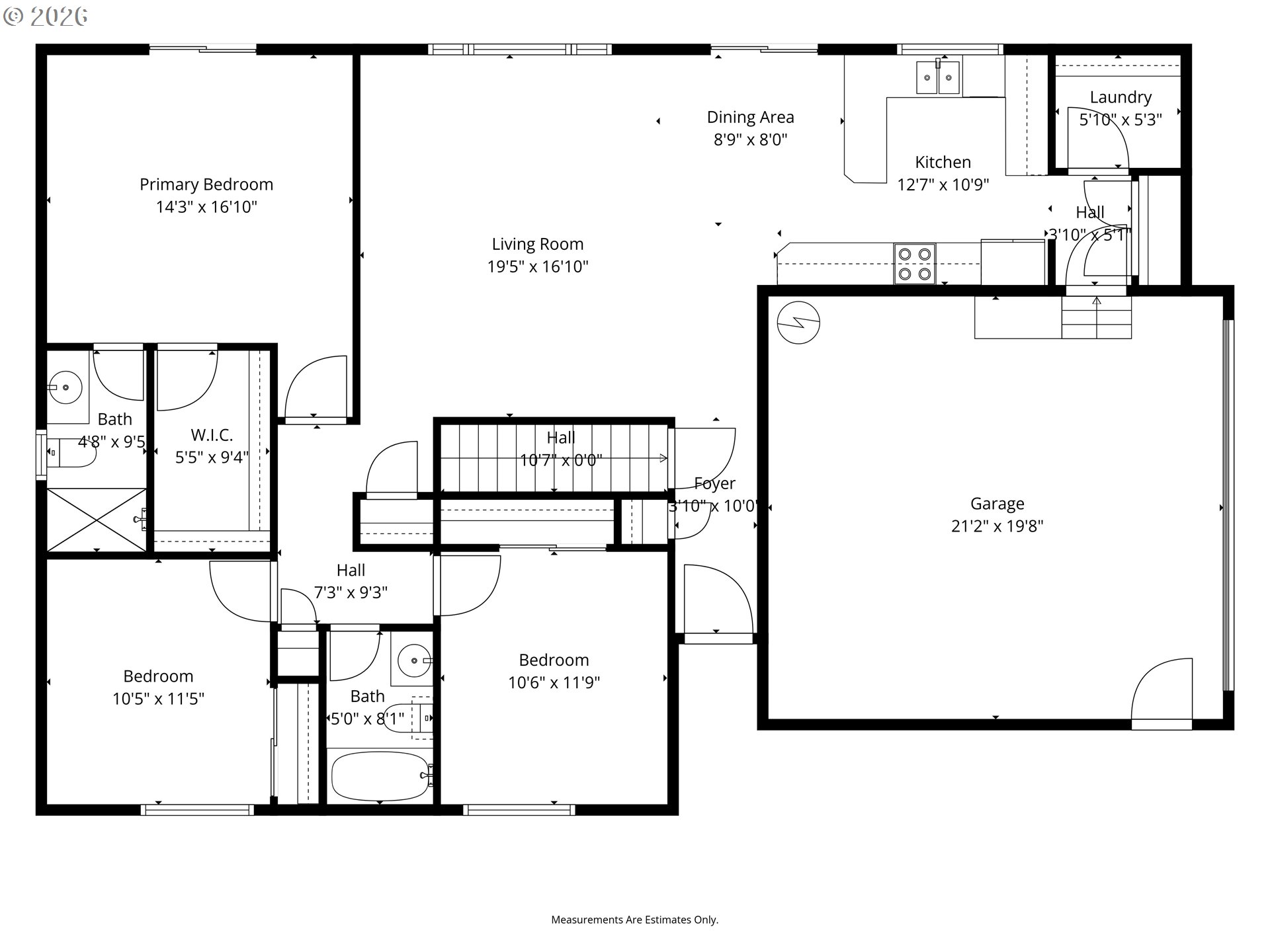 112 Mellinger Place Dayton, OR 97114 - Photo 39 of 40 Floor Plan