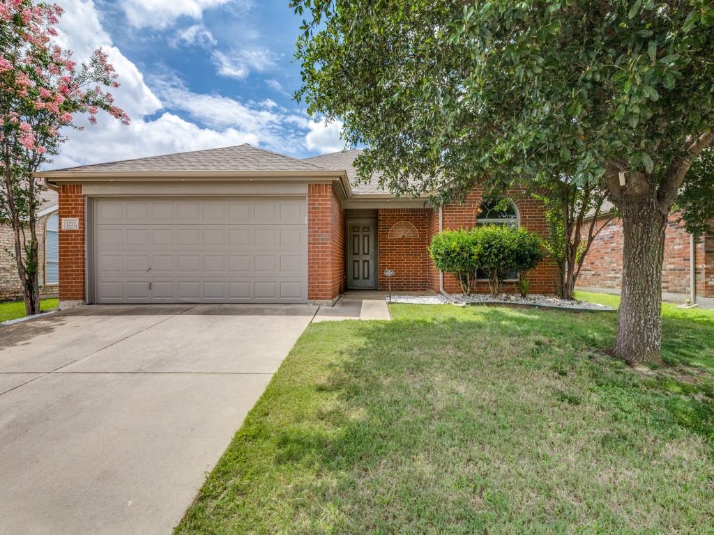 1213 Round Pen Run Fort Worth, TX 76052 - Photo 1 of 1 a front view of house with yard and trees