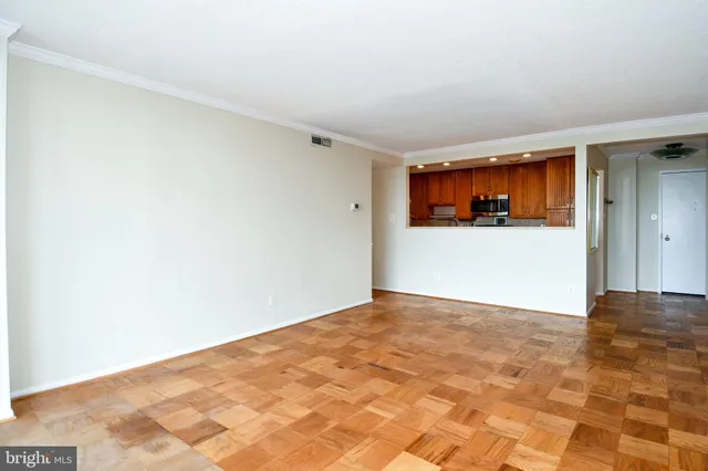 a view of empty room