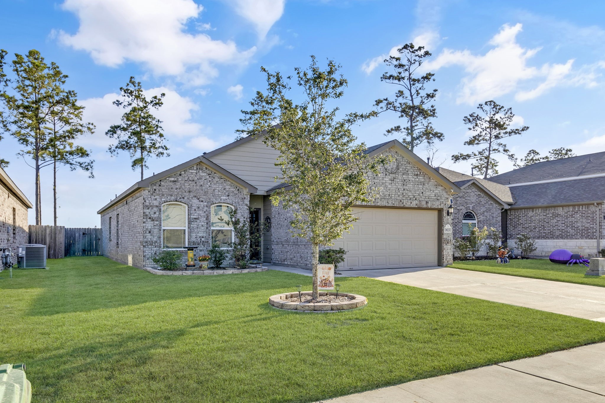 20232 Torrey Pines Lane Cleveland, TX 77327 - Photo 1 of 33 a front view of a house with garden