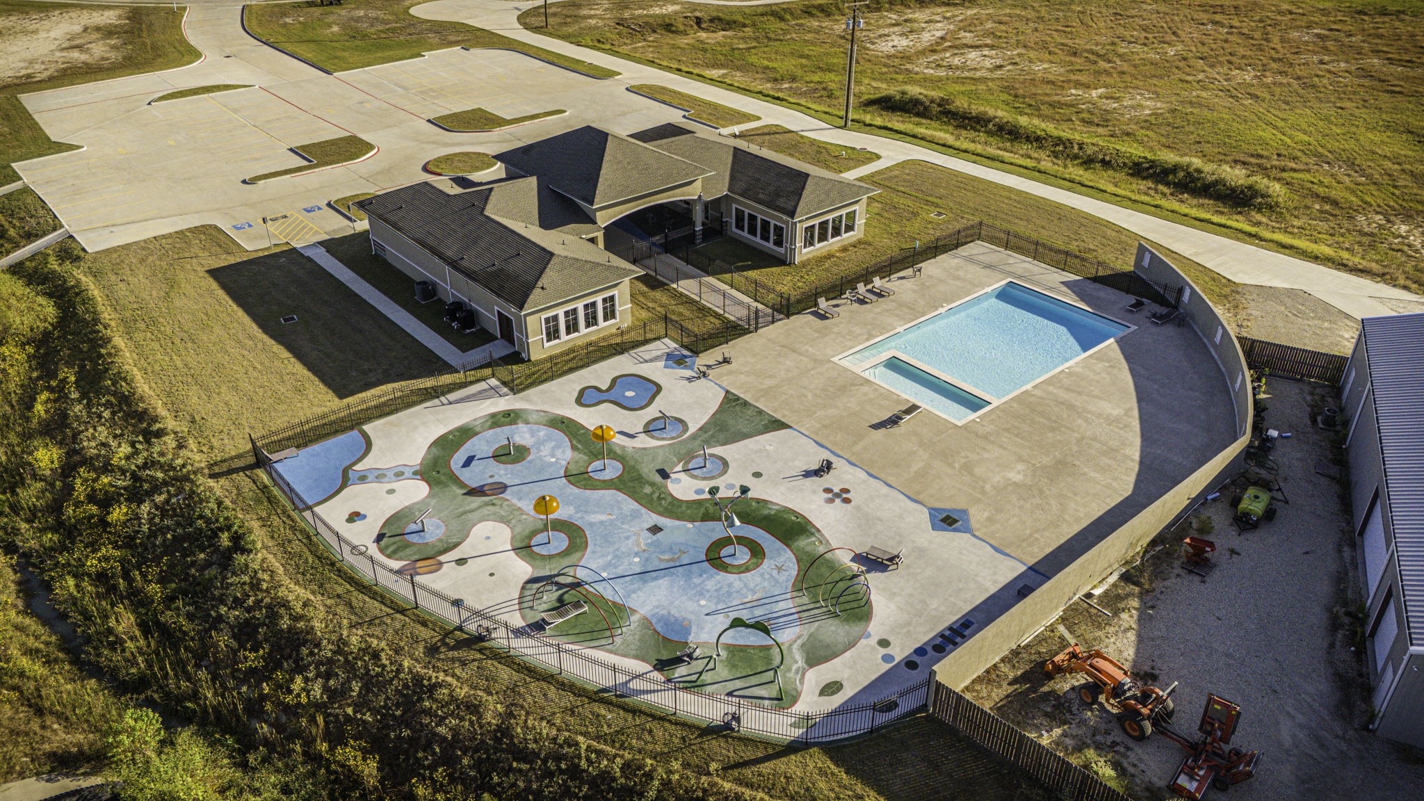 20232 Torrey Pines Lane Cleveland, TX 77327 - Photo 30 of 33 a view of a swimming pool with seating area