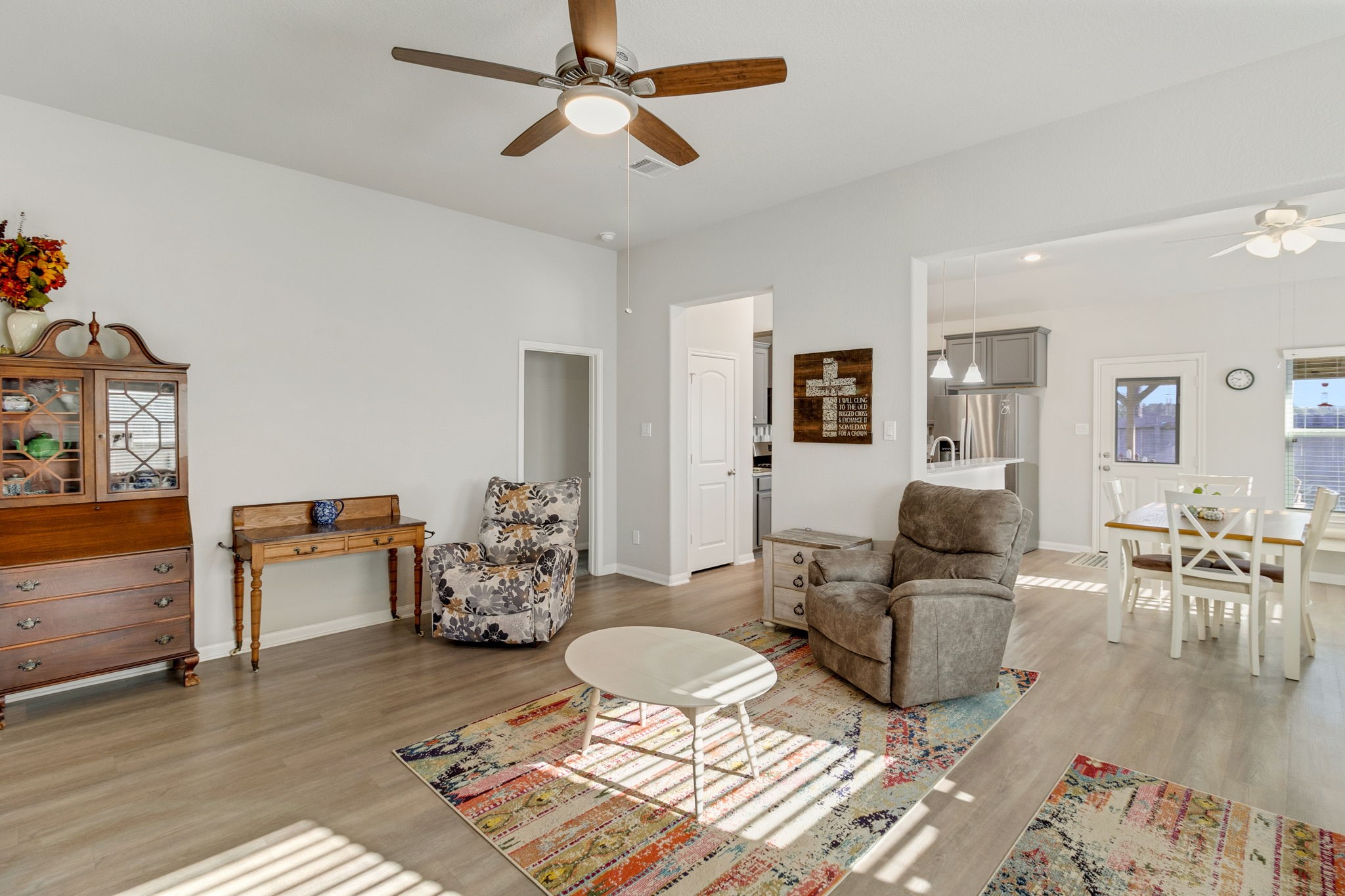 20232 Torrey Pines Lane Cleveland, TX 77327 - Photo 33 of 33 a living room with furniture and wooden floor