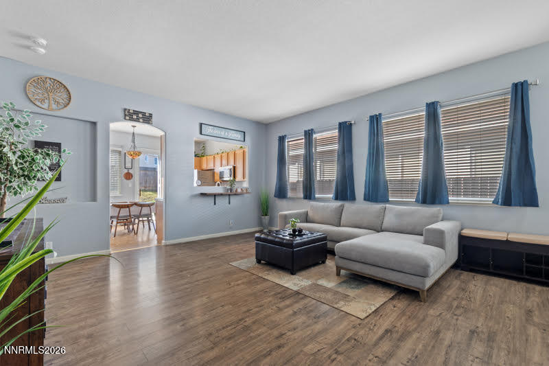 10025 Hampton Park Drive Reno, NV 89521 - Photo 14 of 16 a living room with furniture and a large window