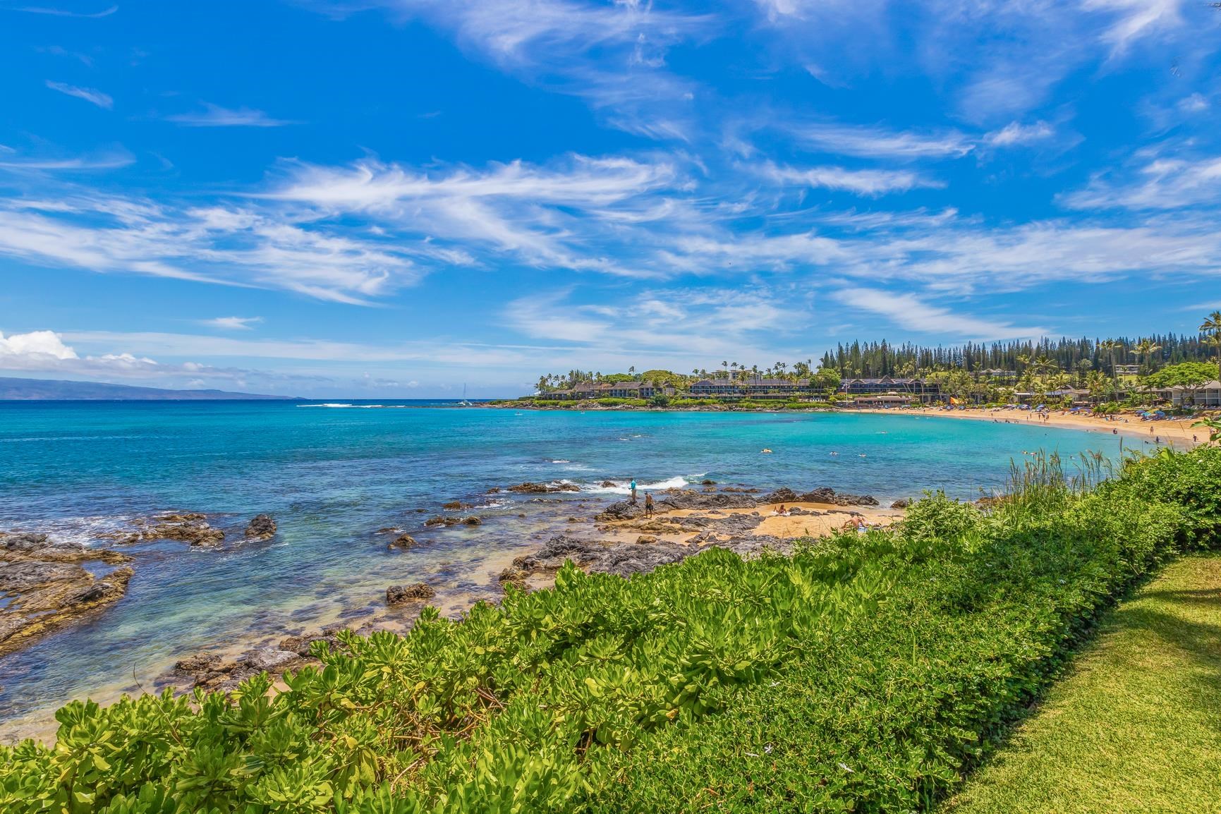 5315 Lower Honoapiilani Road, Unit C217 Lahaina, HI 96761 - Photo 16 of 26 a view of a lake with houses in the back
