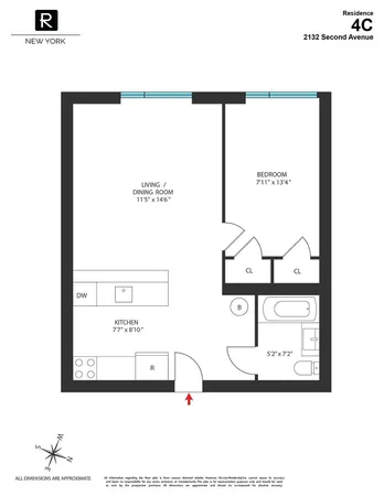 $435,000 | 2132 2nd Avenue, Unit 4C | East Harlem