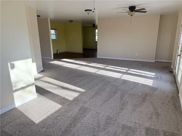 wooden floor in an empty room