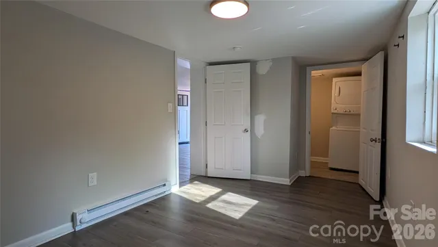 wooden floor in an empty room