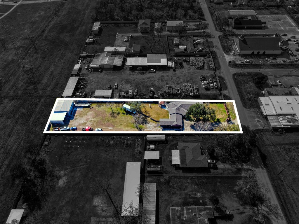 13117 Player Street Houston, TX 77045 - Photo 32 of 36 an aerial view of residential houses with outdoor space