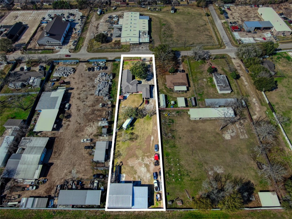 13117 Player Street Houston, TX 77045 - Photo 34 of 36 an aerial view of houses with outdoor space