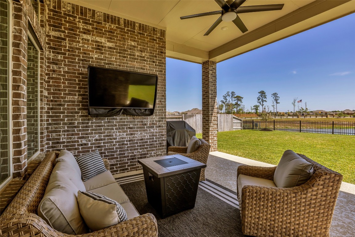 32442 Soaring Willow Way Conroe, TX 77385 - Photo 34 of 45 a view of outdoor space with seating