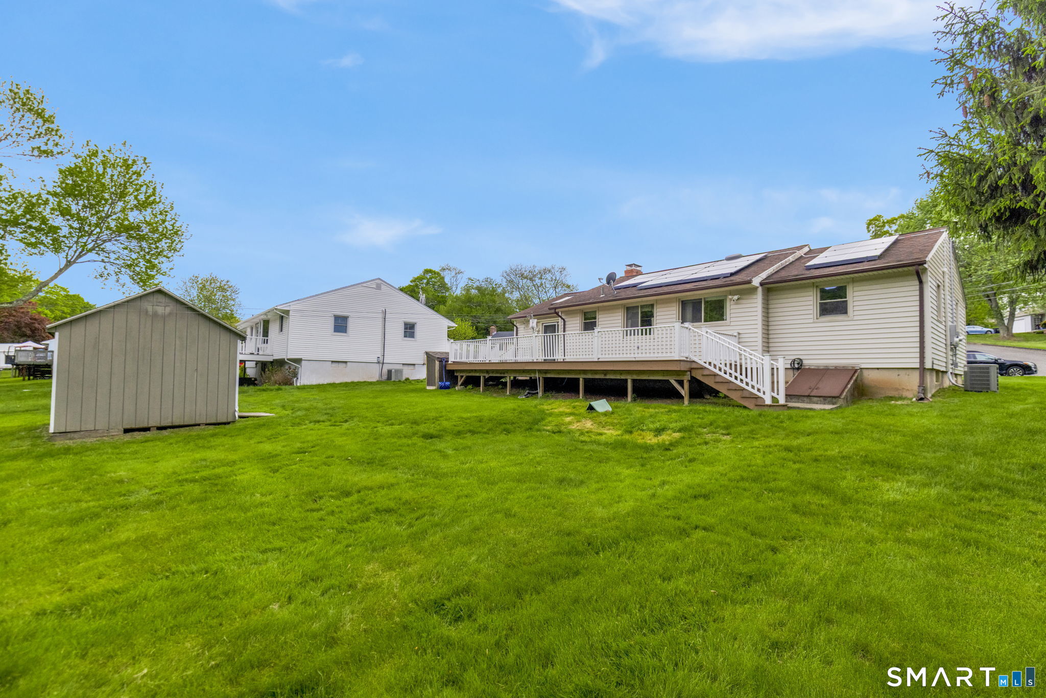 102 Wayne Lane Meriden, CT 06450 - Photo 35 of 36 a view of a house with a backyard