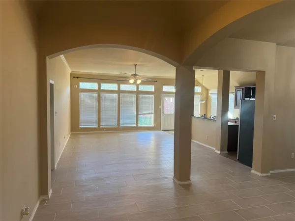 a view of an entryway door