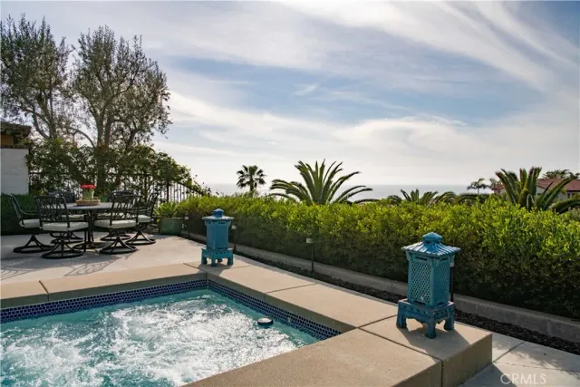 a view of a terrace with chairs