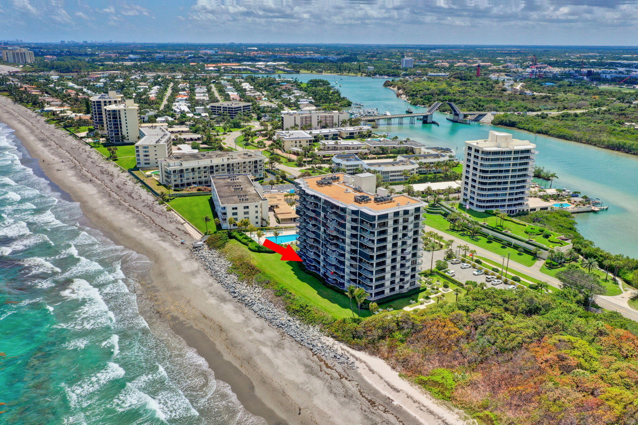 400 South Beach Road, Unit 103 Tequesta, FL 33469 - Photo 50 of 61 Aerial