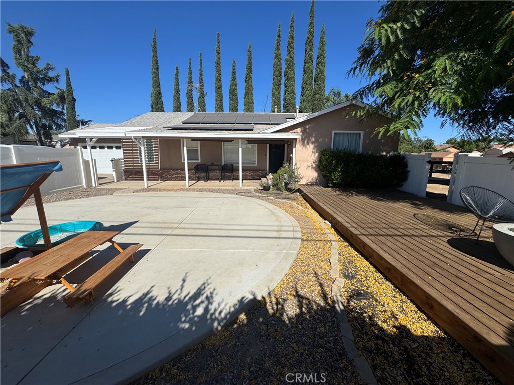 18988 Dallas Avenue Riverside, CA 92508 - Photo 1 of 1 a view of a house with pool and sitting area