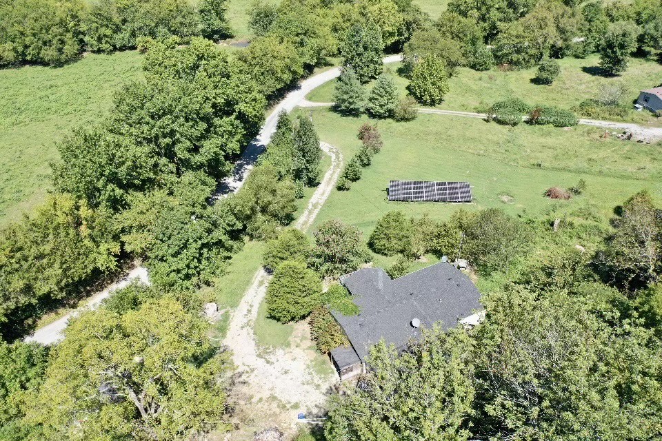 2999 Demastus Road Culleoka, TN 38451 - Photo 55 of 59 an aerial view of residential house with outdoor space and trees all around