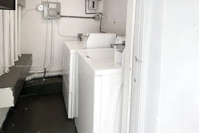 a view of a corridor