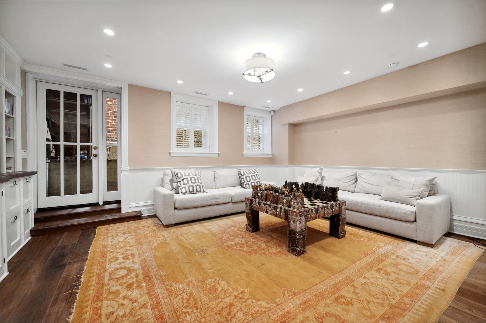 39 East Elm Street Chicago, IL 60611 - Photo 40 of 49 a living room with furniture and a large window