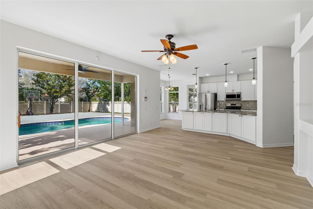 2300 Hannah Way South Dunedin, FL 34698 - Photo 14 of 49 a view of a kitchen with a sink and a window