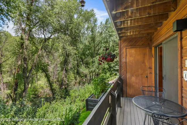 a view of balcony and patio