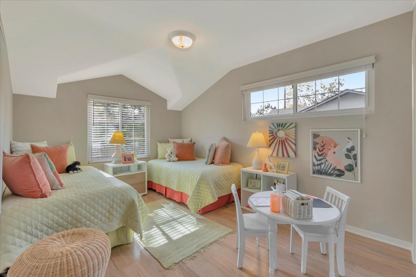 1174 Fordham Way Mountain View, CA 94040 - Photo 22 of 36 a living room with furniture and a large window