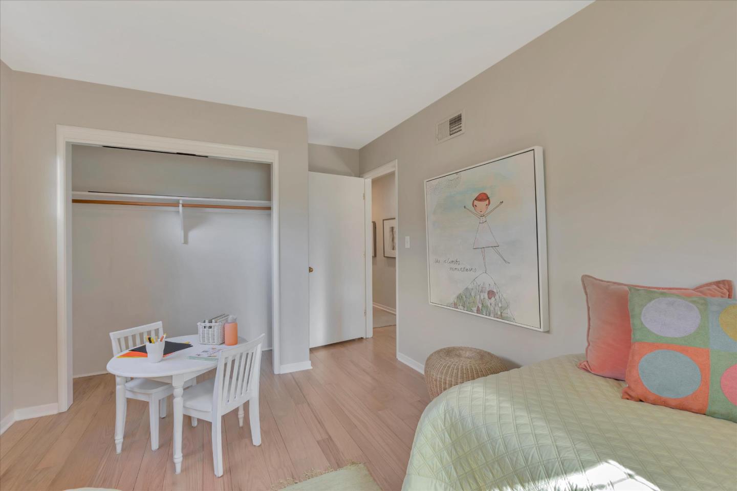 1174 Fordham Way Mountain View, CA 94040 - Photo 23 of 36 a bedroom with a bed and a table