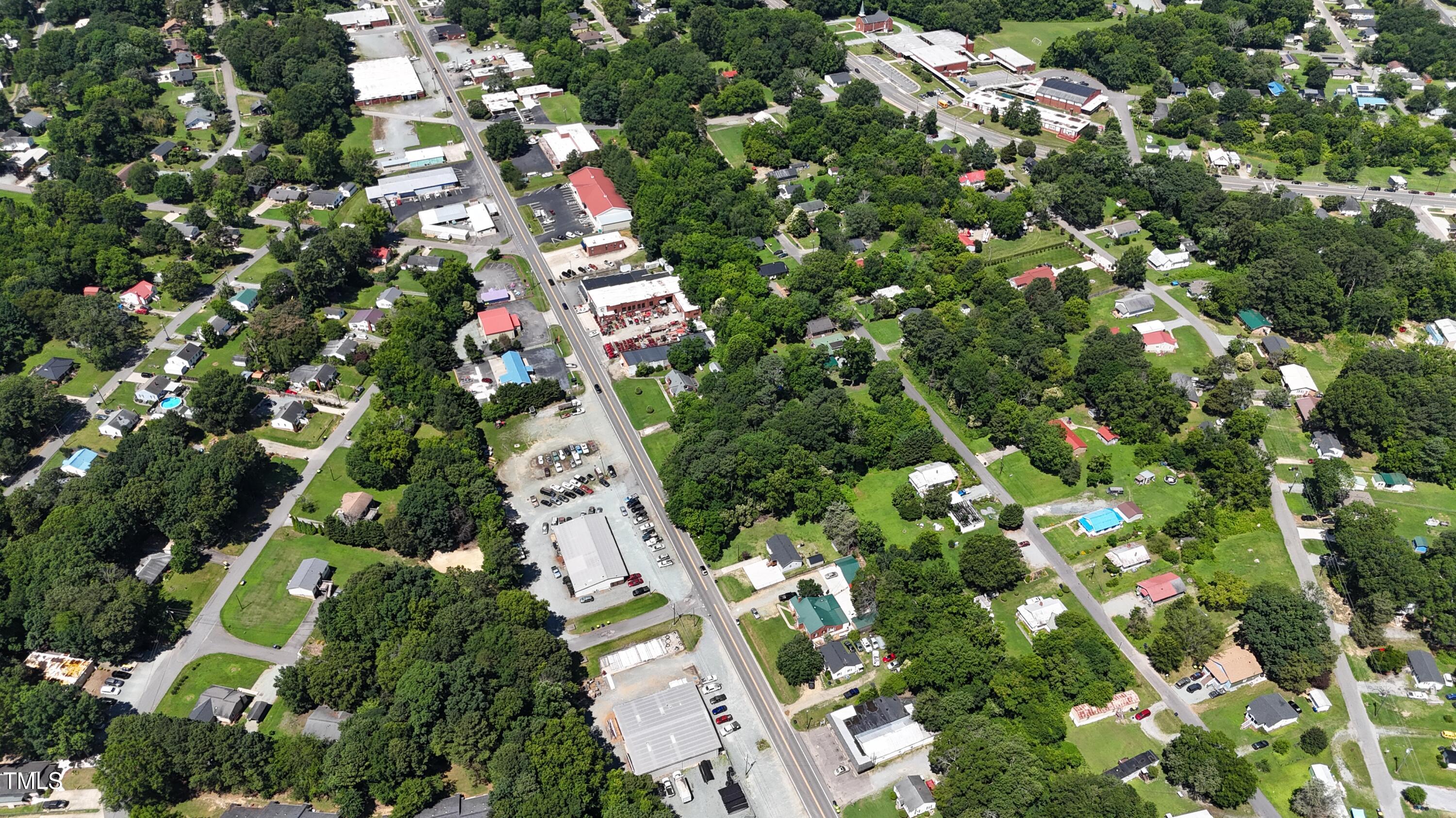 Tbd East 3rd Street Siler City, NC 27344 - Photo 7 of 23 an aerial view of residential houses with outdoor space and trees
