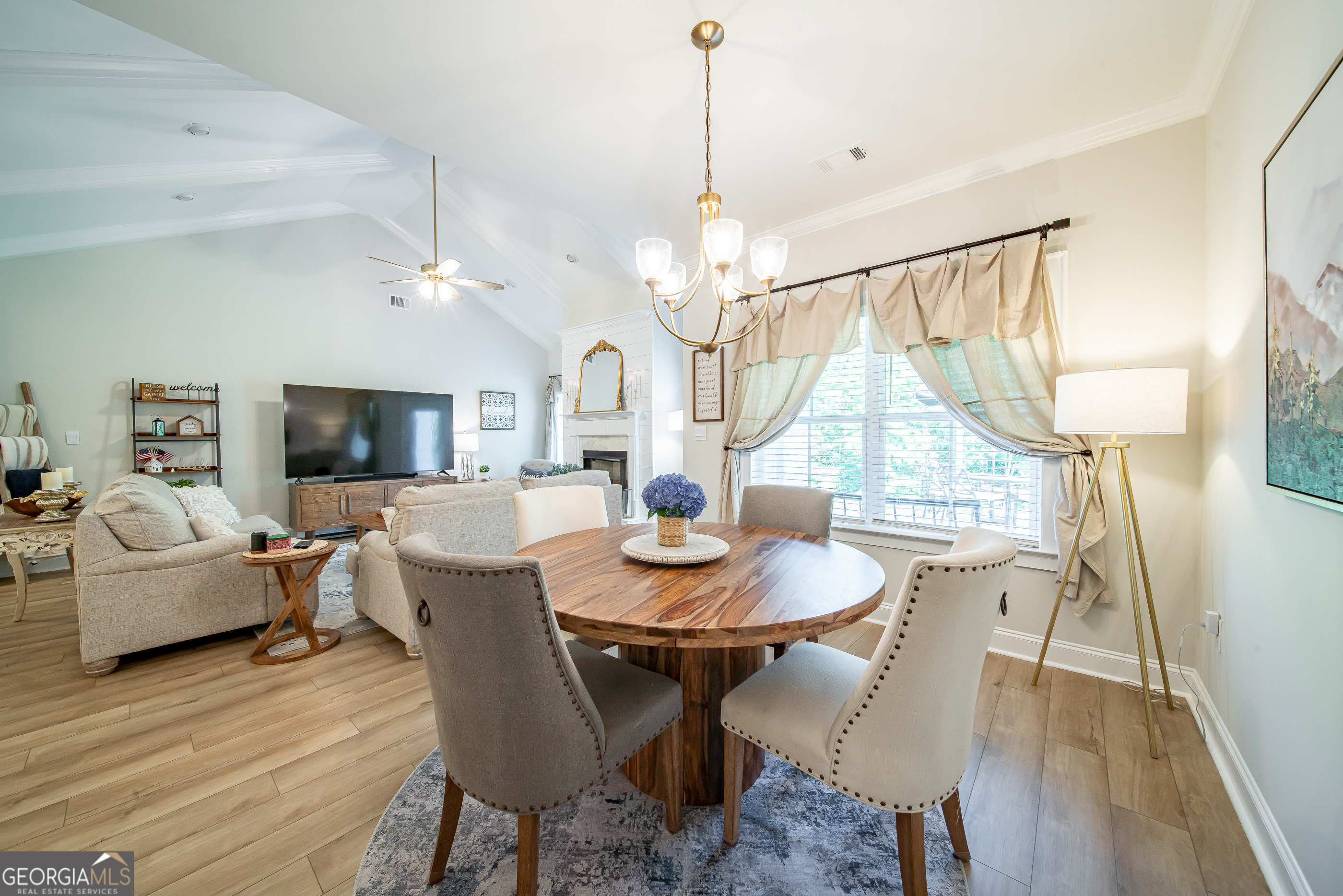96 Cypress Trail Fortson, GA 31808 - Photo 31 of 62 a view of a dining room with furniture window and wooden floor