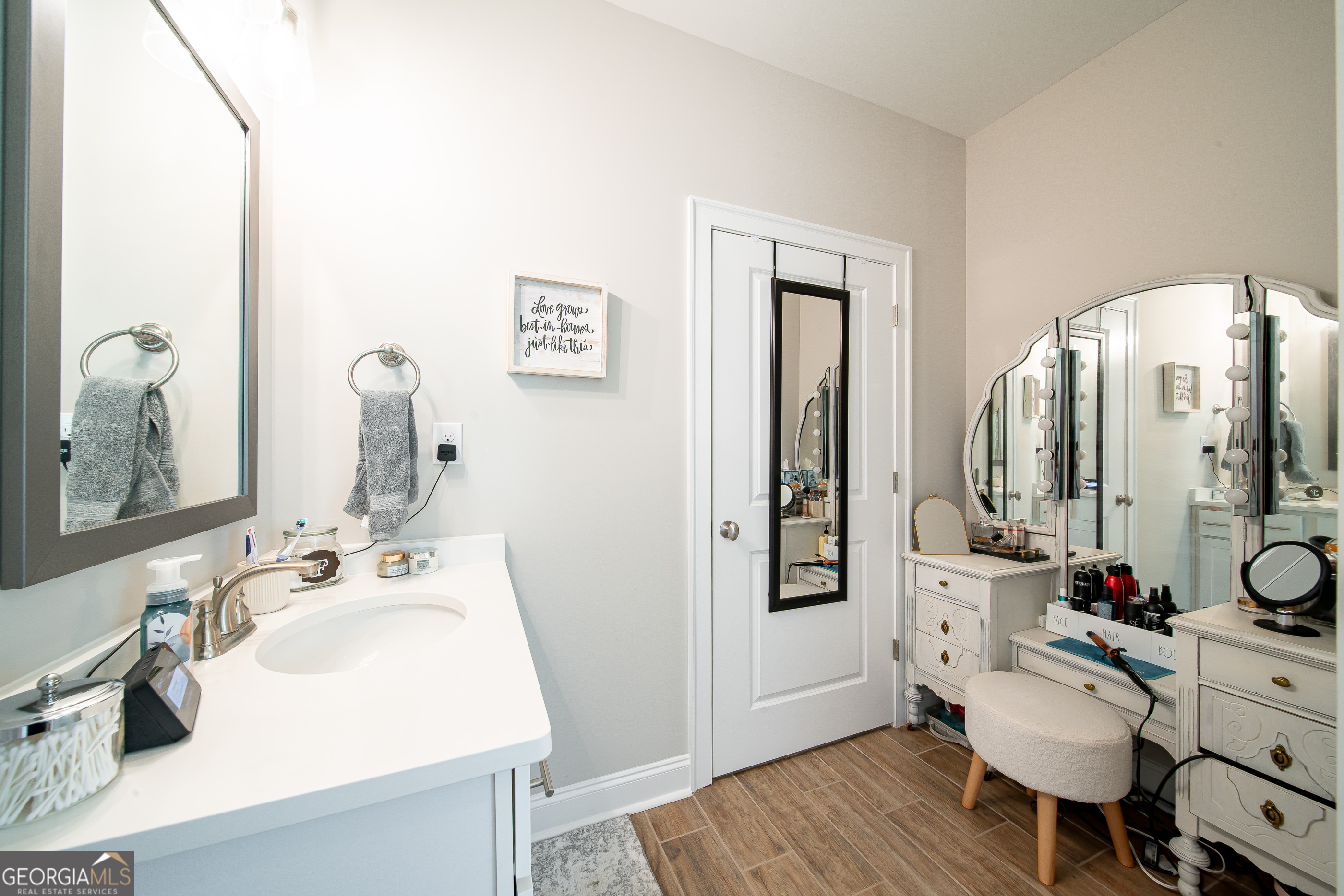 96 Cypress Trail Fortson, GA 31808 - Photo 45 of 62 a bathroom with a sink mirror and toilet