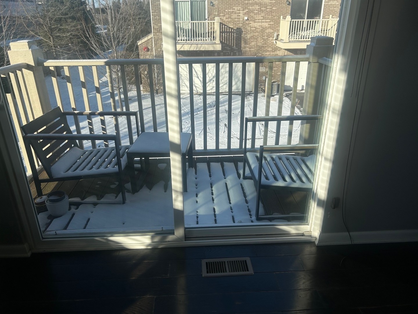 2995 Henley Lane, Unit 2995 Naperville, IL 60540 - Photo 10 of 24 a view of balcony with wooden floor
