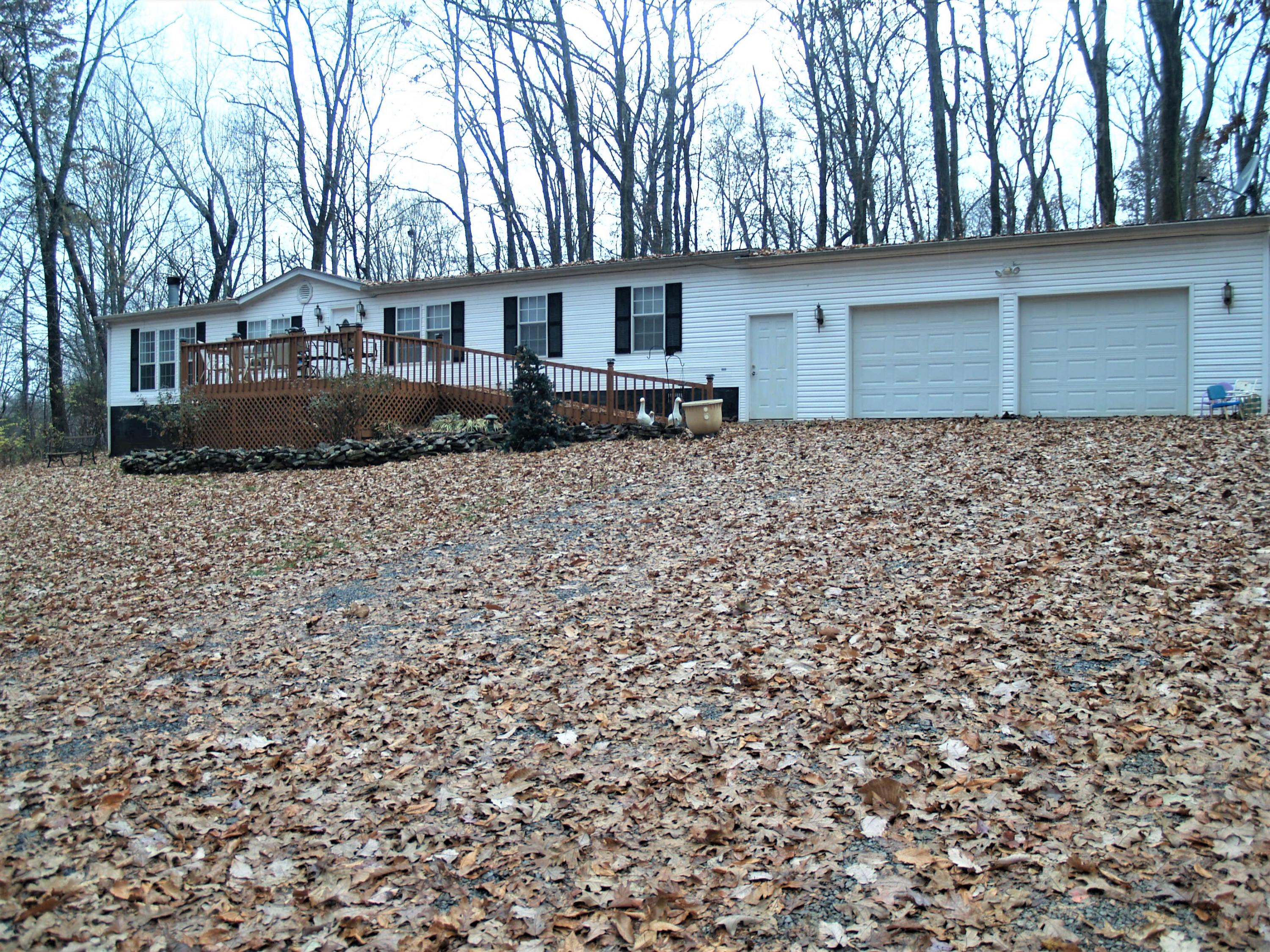 Two car garage