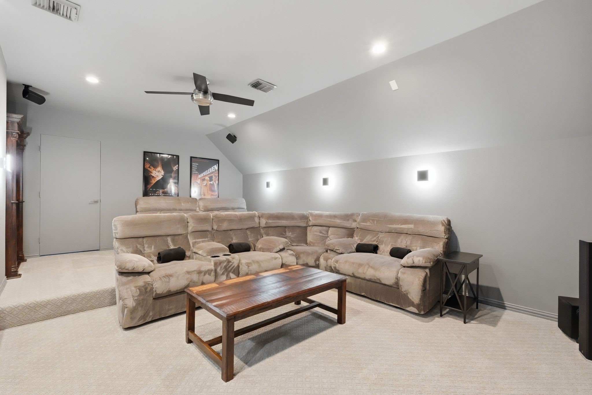 18 Dusk Valley Court Spring, TX 77379 - Photo 21 of 50 Media room upstairs
