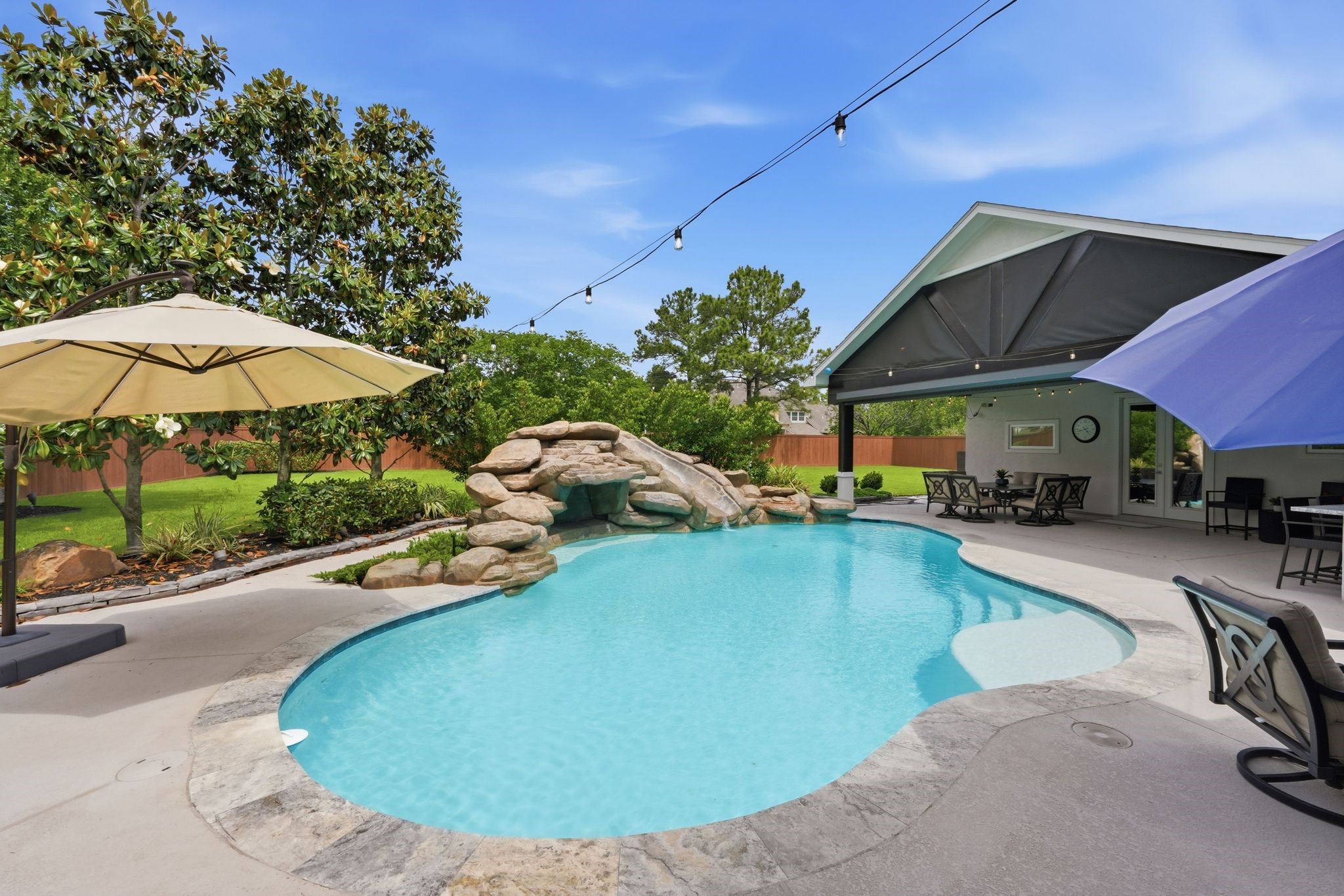18 Dusk Valley Court Spring, TX 77379 - Photo 40 of 50 Make memories in your backyard oasis! Pool replastered and coping replaced (2017)