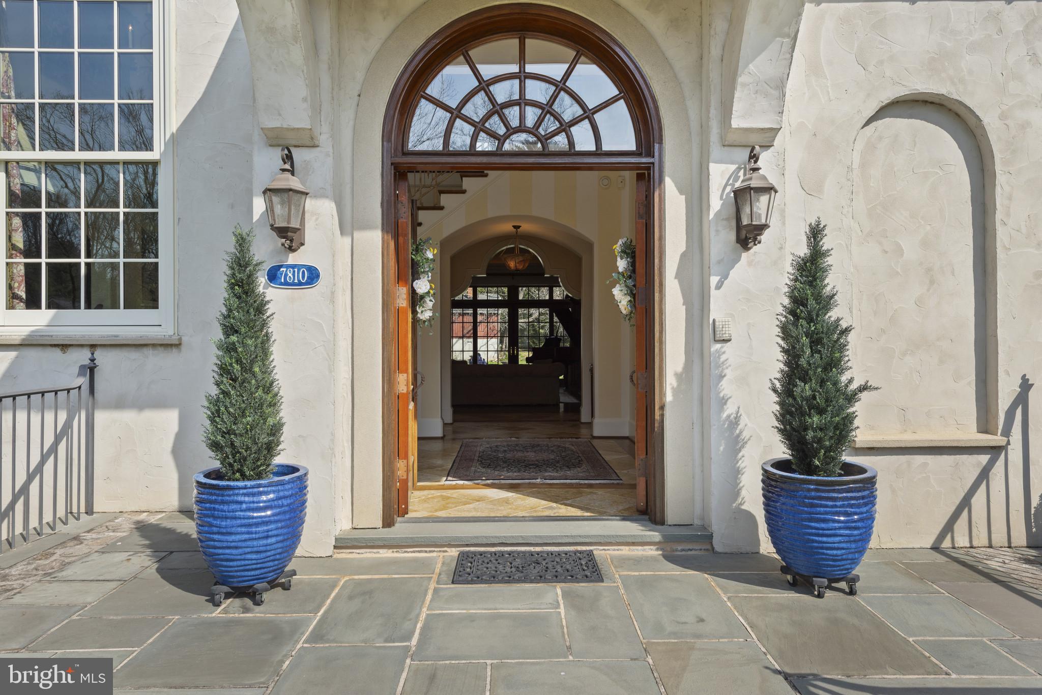 7810 Ruxwood Road Ruxton, MD 21204 - Photo 13 of 94 Double door entrance