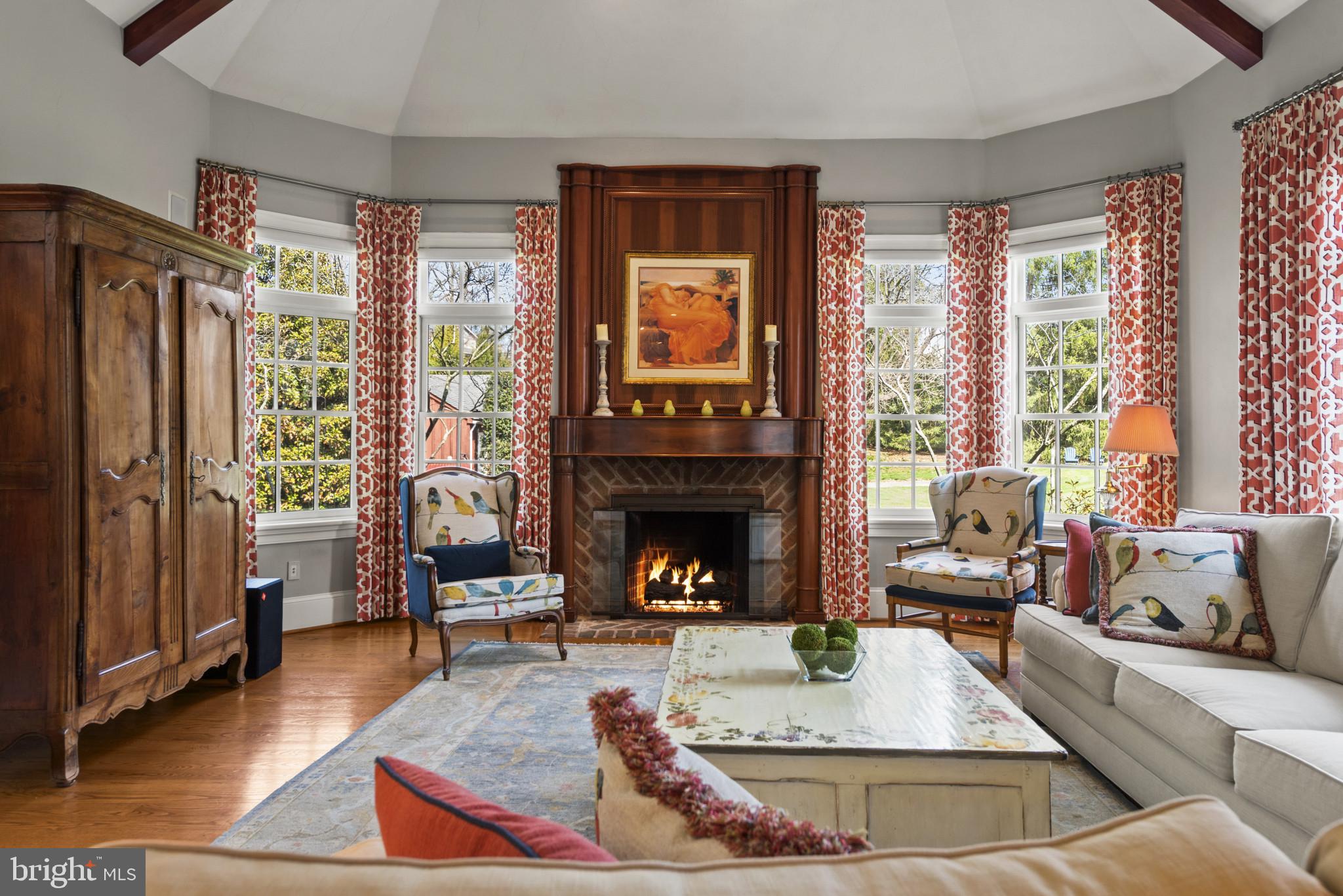 7810 Ruxwood Road Ruxton, MD 21204 - Photo 40 of 94 Gas fireplace