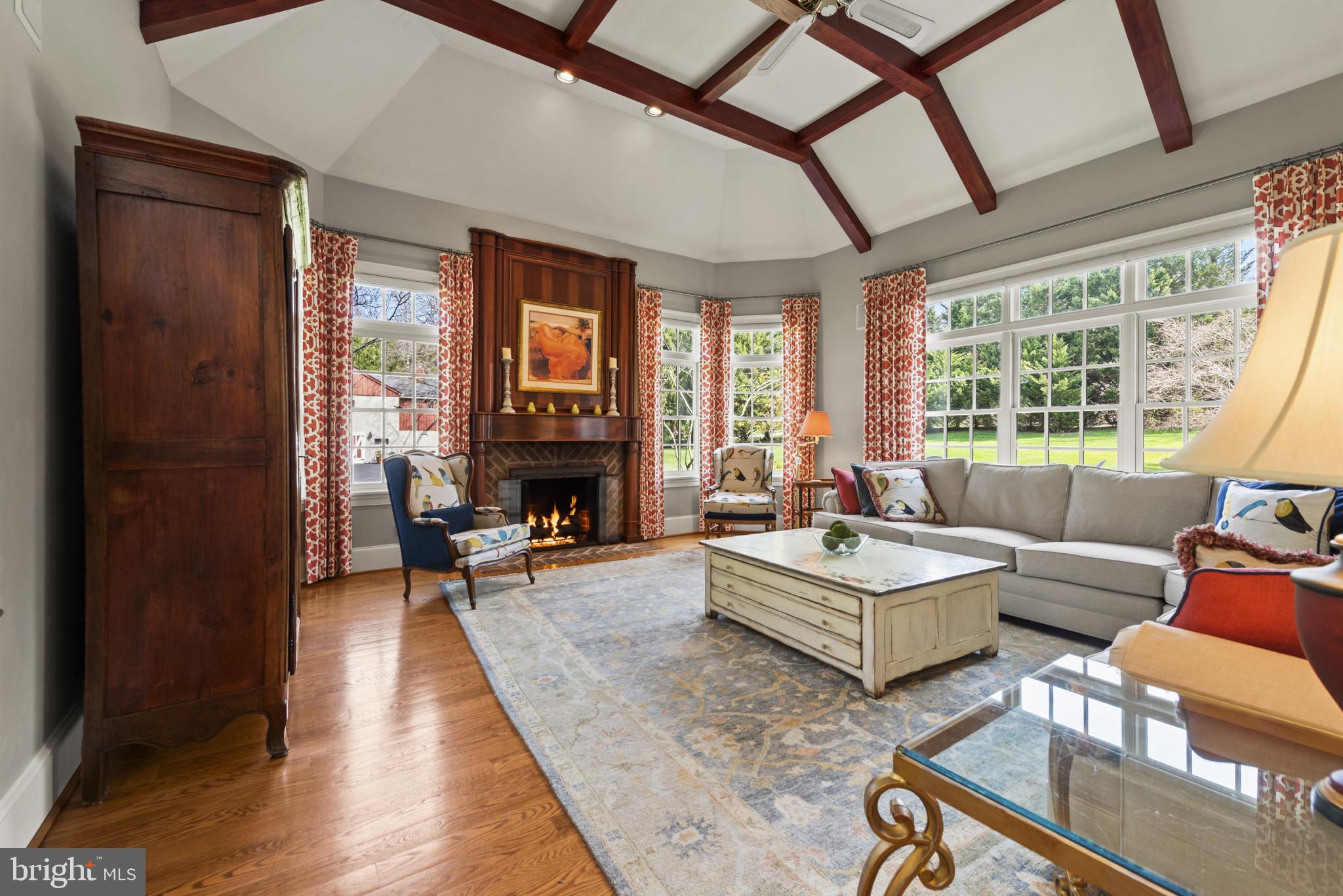 7810 Ruxwood Road Ruxton, MD 21204 - Photo 41 of 94 Arched beamed ceilings