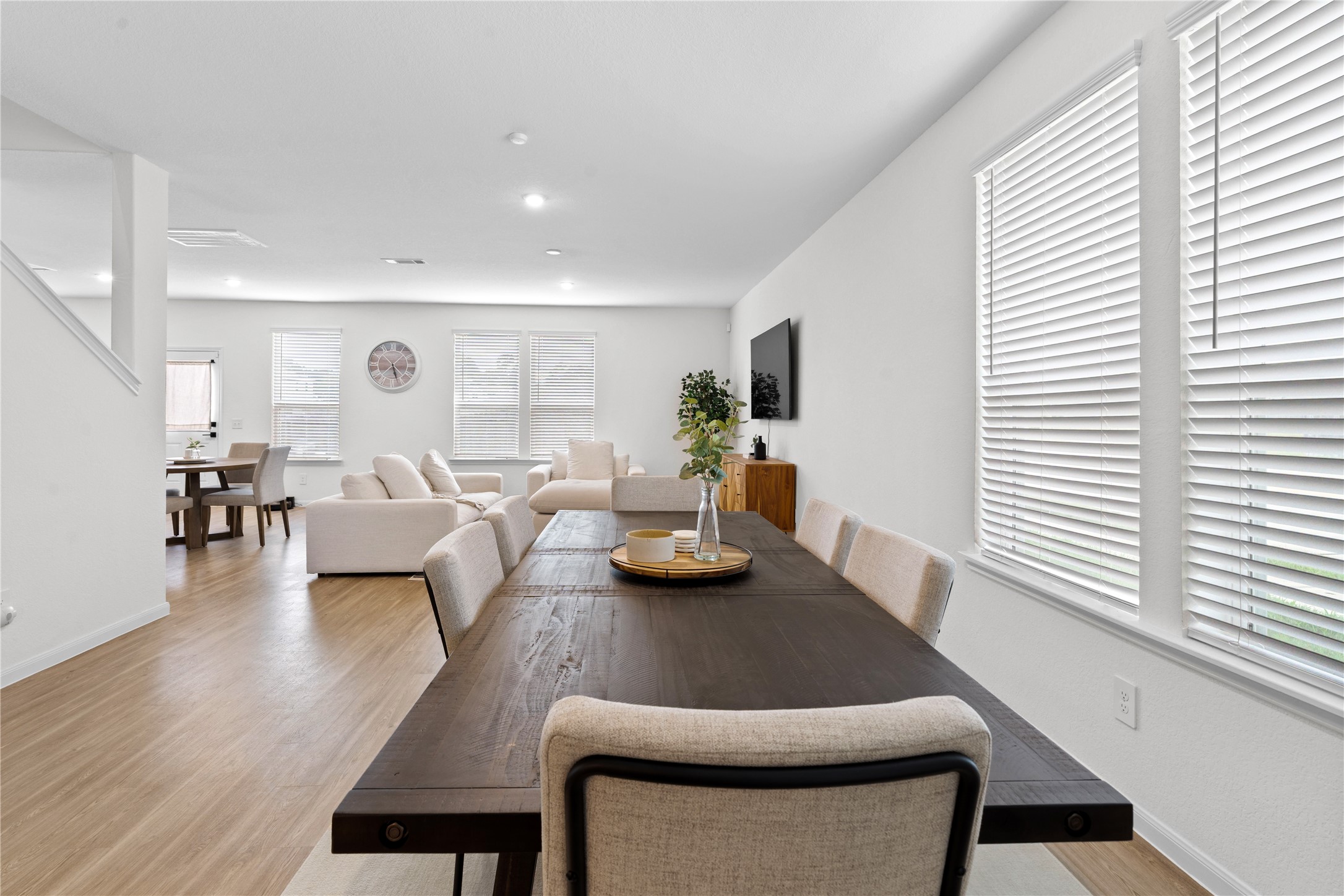 23439 Wrexham Street Spring, TX 77373 - Photo 11 of 26 a living room with furniture and wooden floor