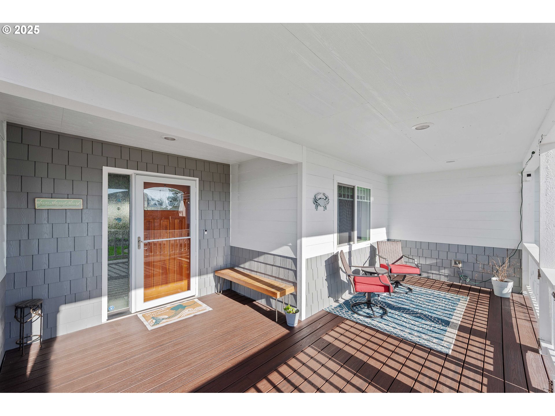 2669 Cedar Loop Bandon, OR 97411 - Photo 5 of 48 a bedroom with furniture and a window