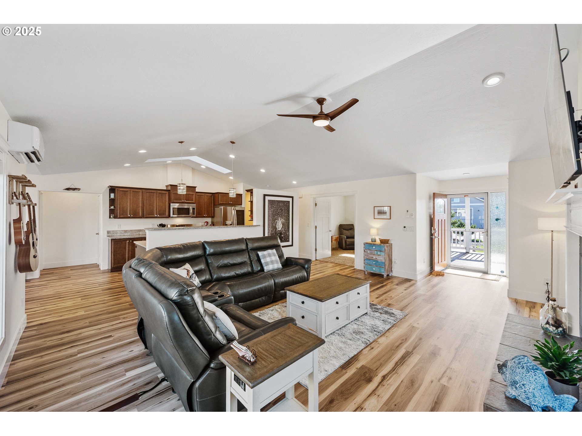 2669 Cedar Loop Bandon, OR 97411 - Photo 8 of 48 a living room with furniture and wooden floor