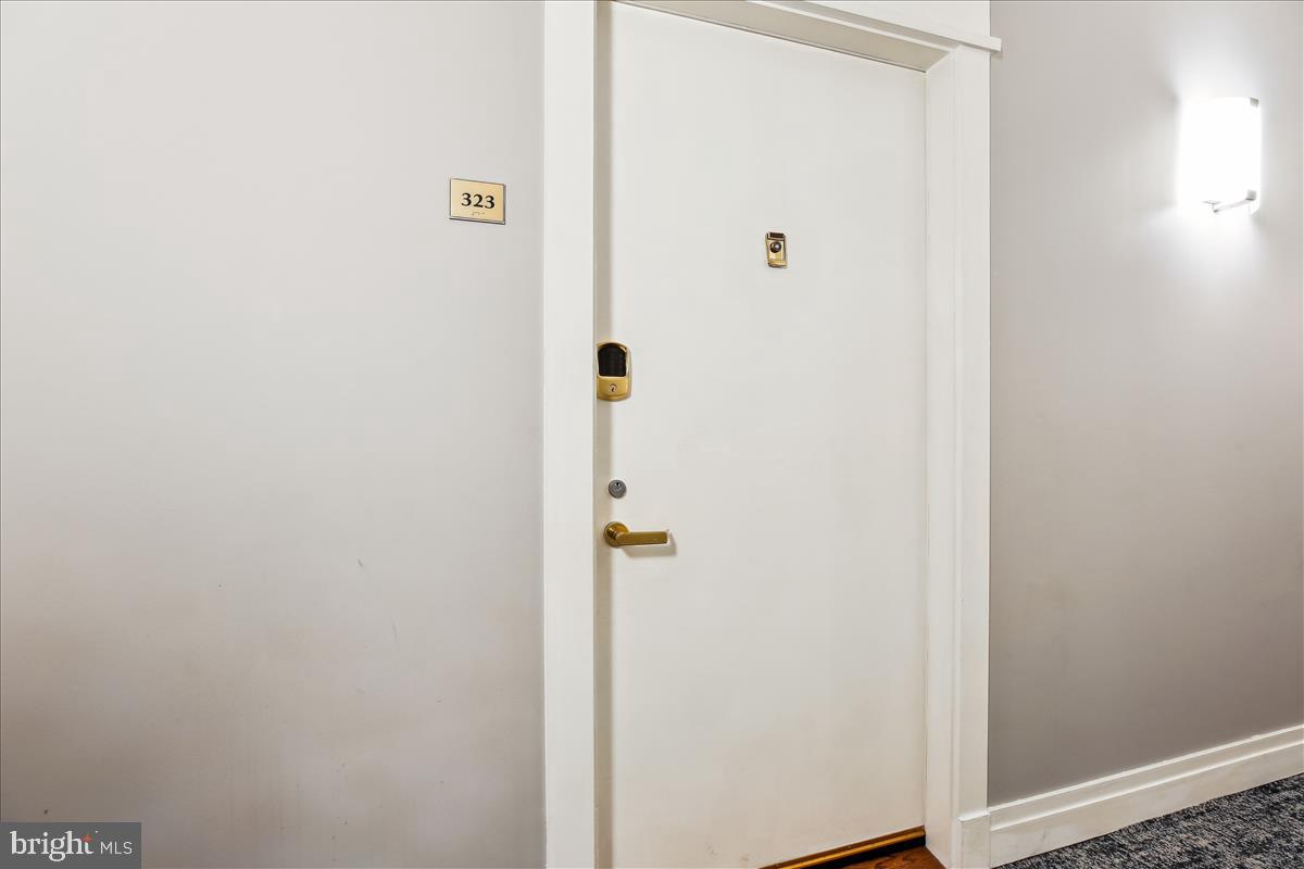 343 Cedar Street Northwest, Unit 323 Washington, DC 20012 - Photo 22 of 71 Front door to unit