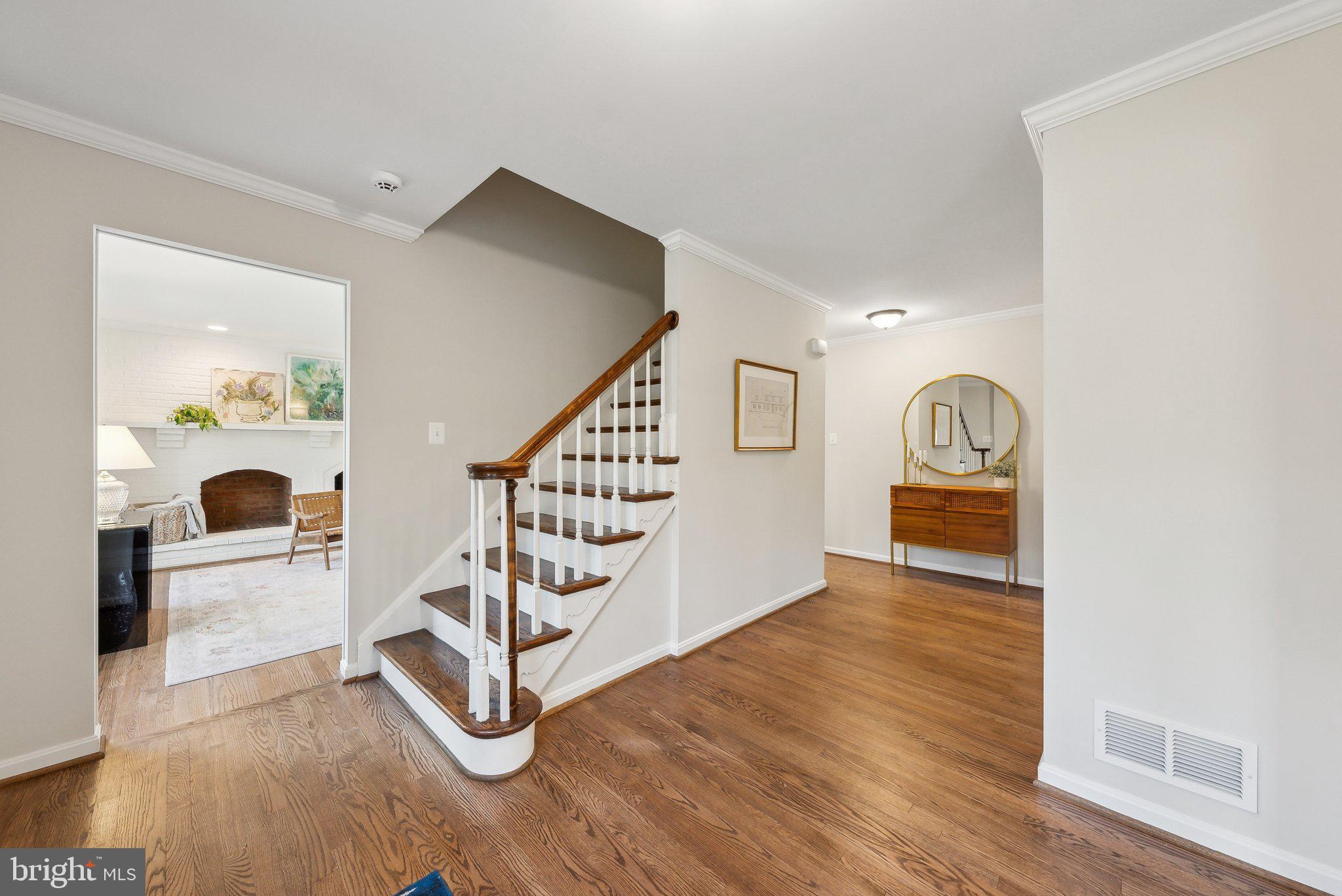 2623 Steeplechase Drive Reston, VA 20191 - Photo 4 of 69 a view of entryway with wooden floor