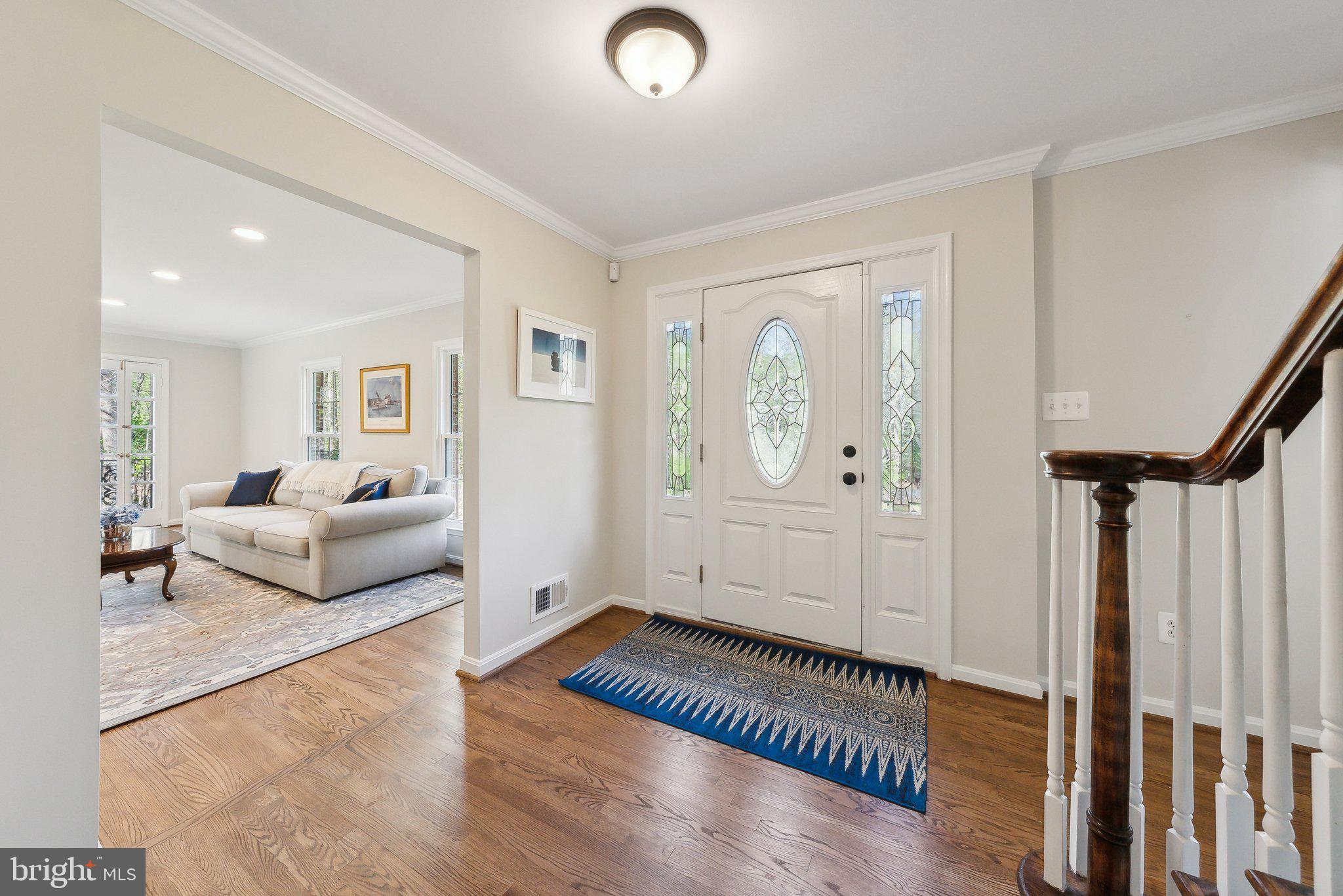 2623 Steeplechase Drive Reston, VA 20191 - Photo 5 of 69 a living room with furniture and a rug