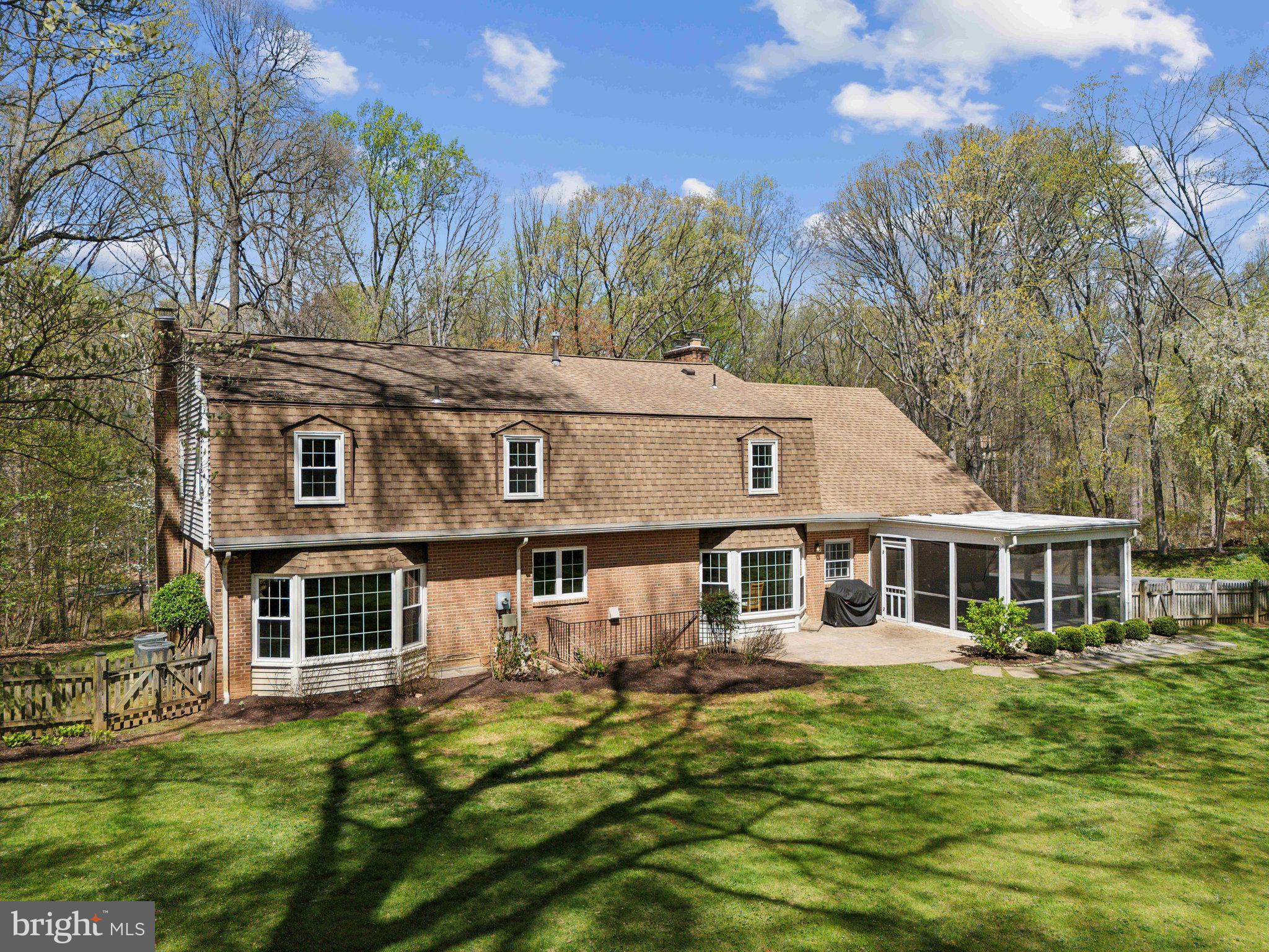 2623 Steeplechase Drive Reston, VA 20191 - Photo 53 of 69 a aerial view of a house with swimming pool