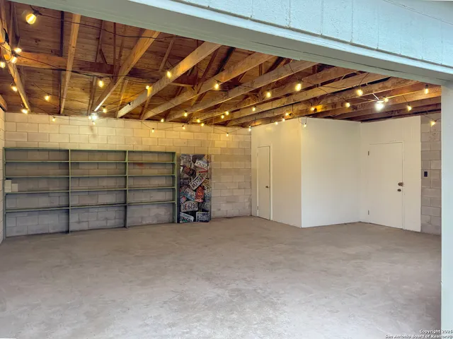 a view of empty room