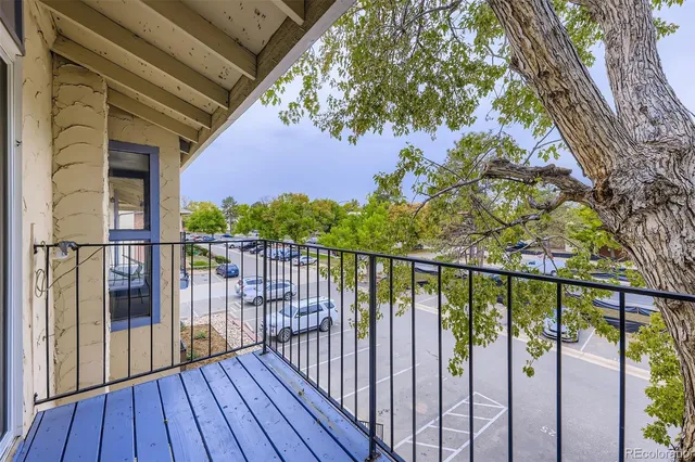 a front view of a building with street