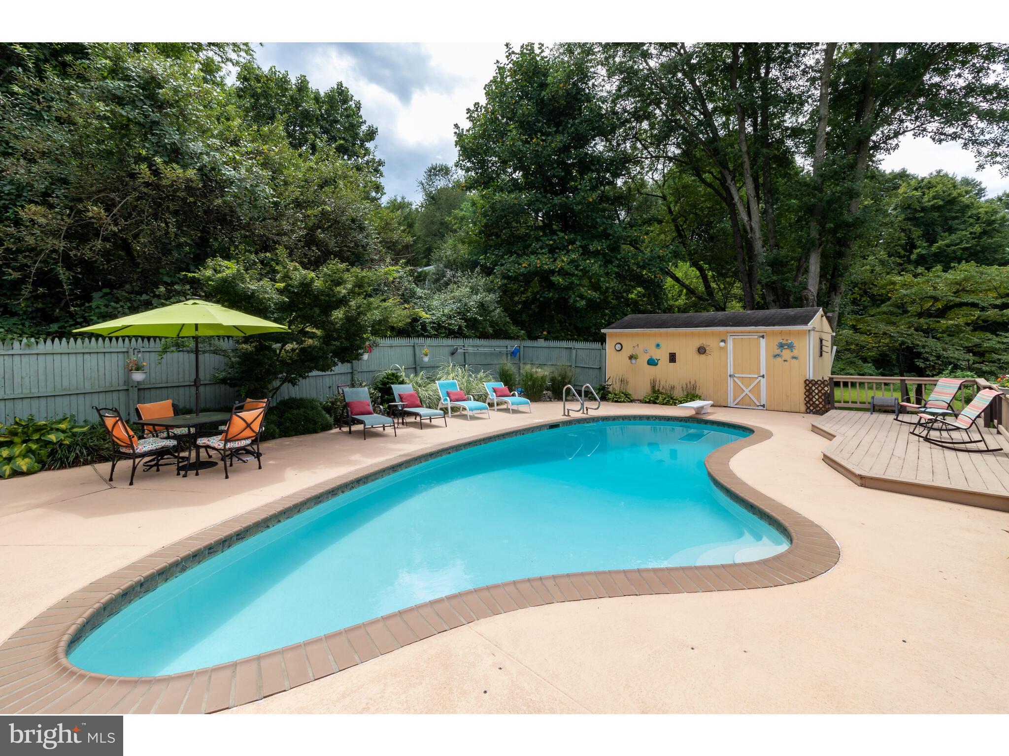 246 Chesterville Road Landenberg, PA 19350 - Photo 20 of 62 an outdoor space with swimming pool and furniture
