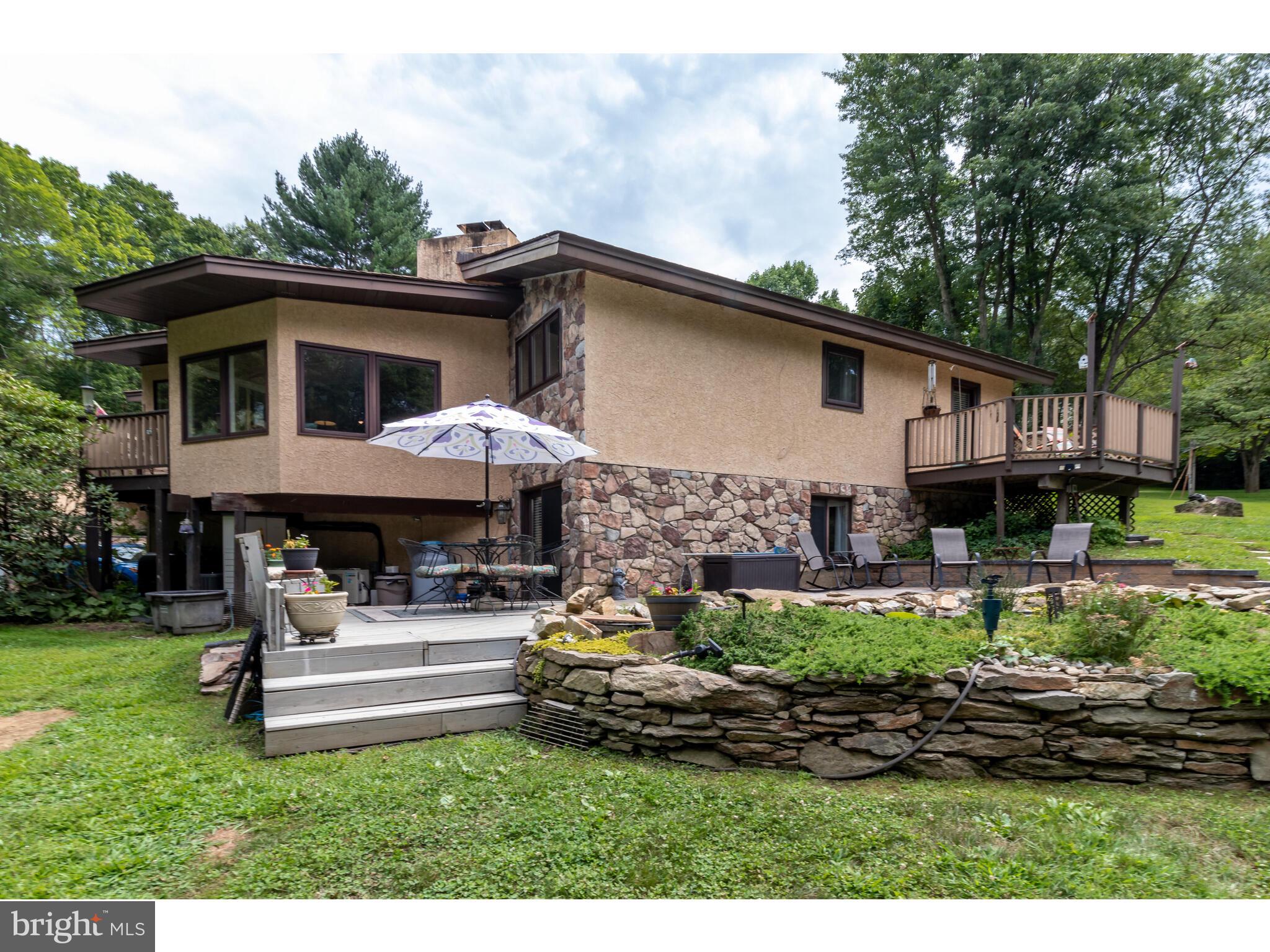 246 Chesterville Road Landenberg, PA 19350 - Photo 6 of 62 Side with Koi Pond