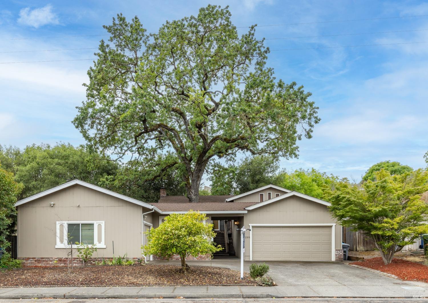 Welcome to 2208-2210 Mesquite Drive, Santa Rosa, CA.  2 separate homes on a single lot.