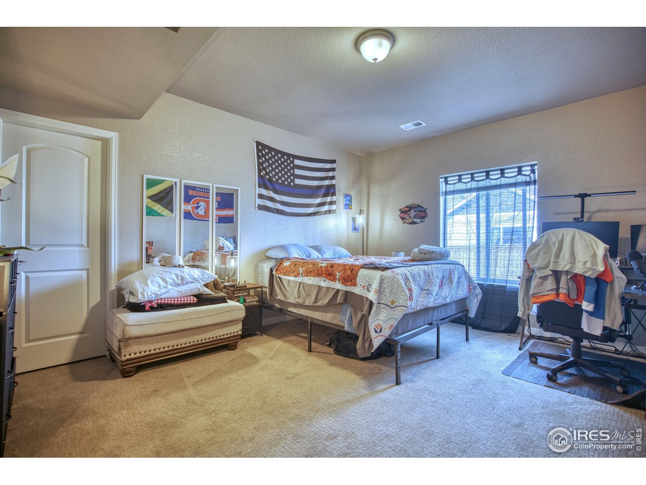 810 Ranchhand Drive Berthoud, CO 80513 - Photo 29 of 40 Bedroom 4 is substantially sized.